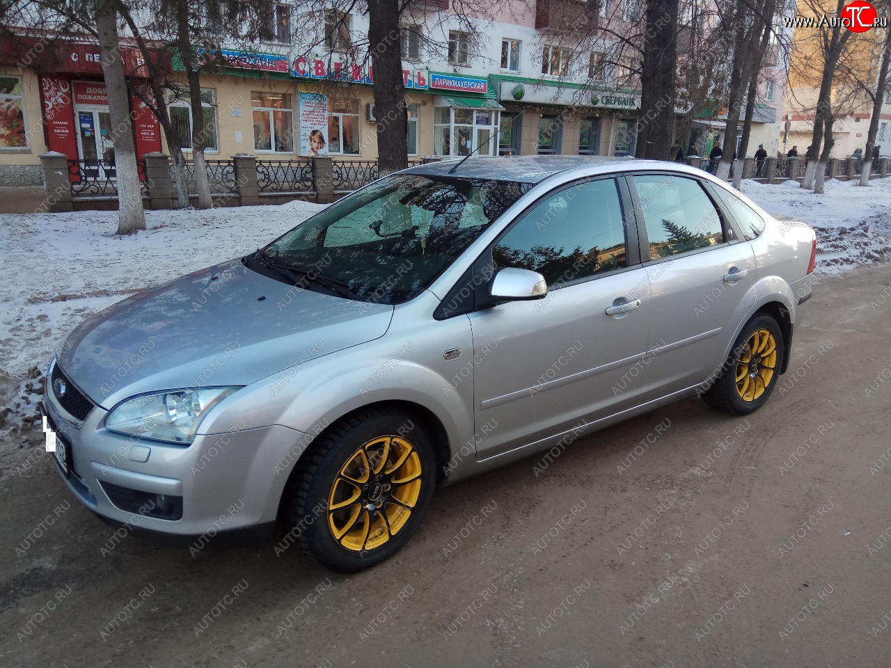 18 999 р. Кованый диск Slik classik R16x6.5 Желтый глянец с черной лицевой поверхностью (YEFBK) 6.5x16 технику из списка применимости (Цвет: YEFBK)  с доставкой в г. Кемерово